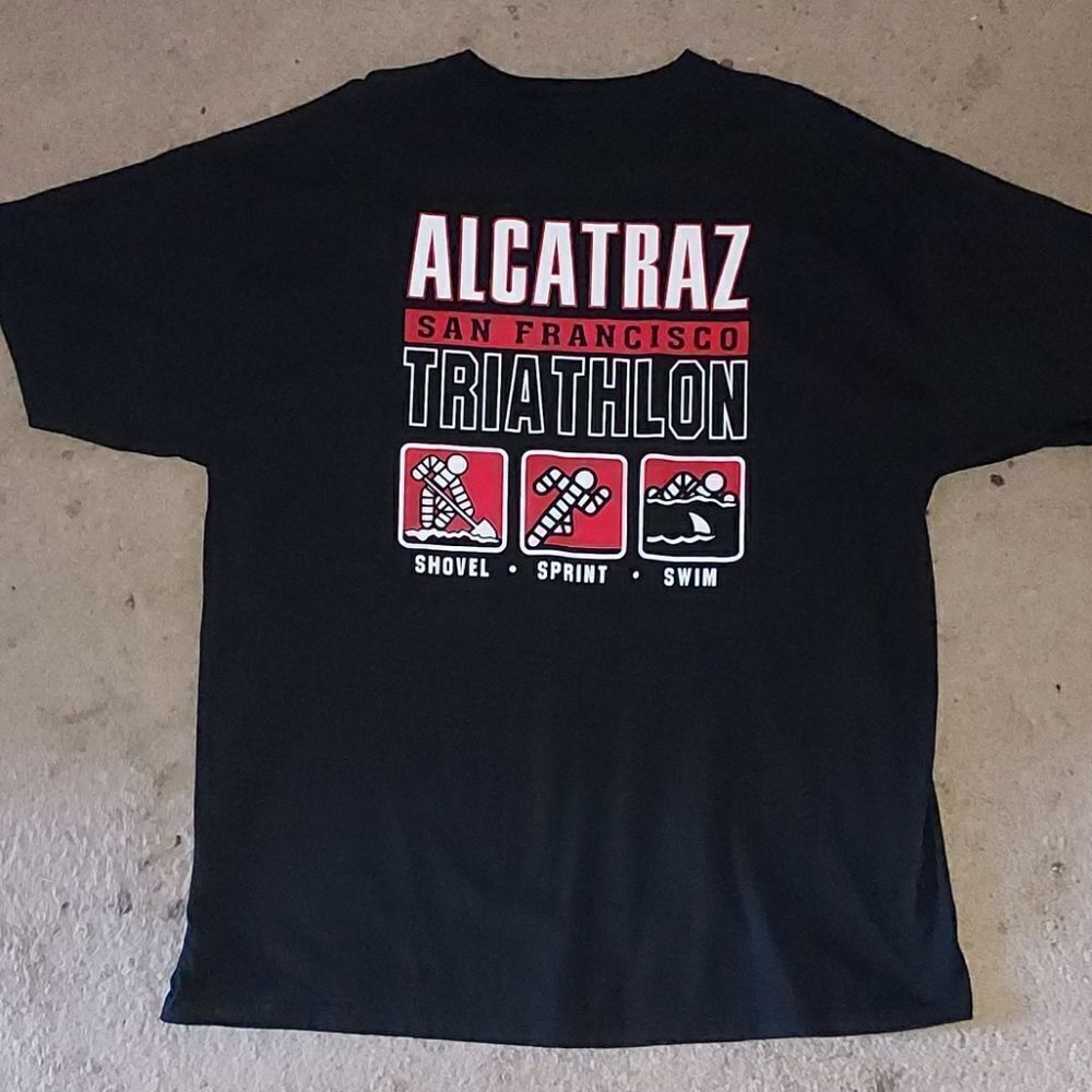 Alcatraz Triathlon Shirt San Francisco XL